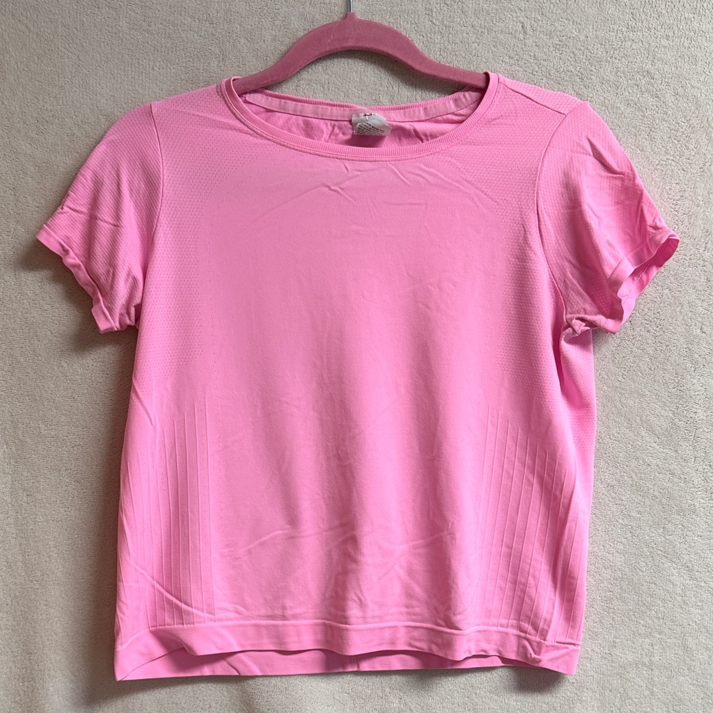 All In Motion Pink Short Sleeve Active Tee